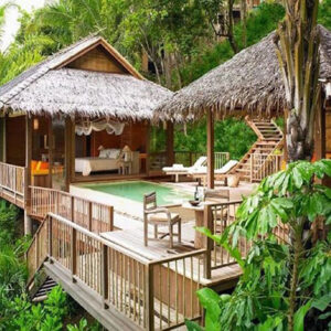 Thi Công Nhà Tre Uốn Cong Mái Lá Guột